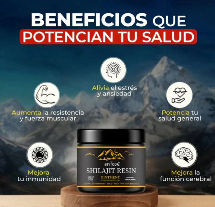 Shilajit Energía sin Límites + REGALO