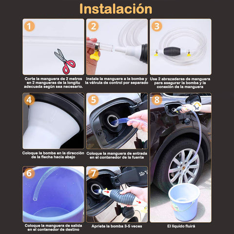 Bomba de succión multipropósito + OBSEQUIO