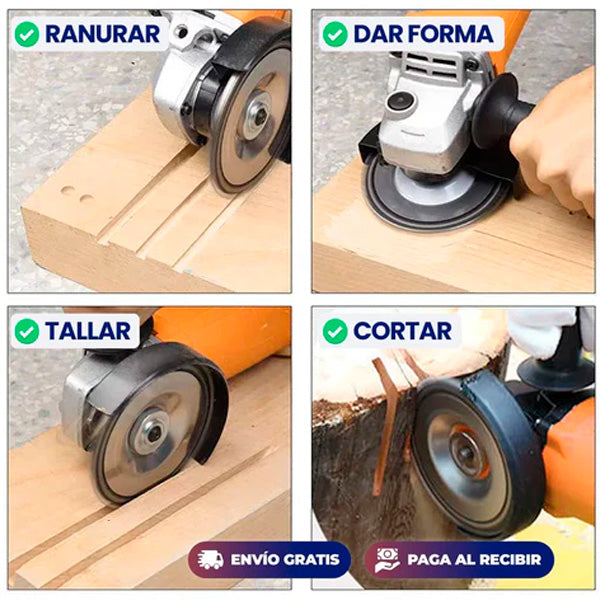 Disco de Sierra con cadena + Envío GRATIS
