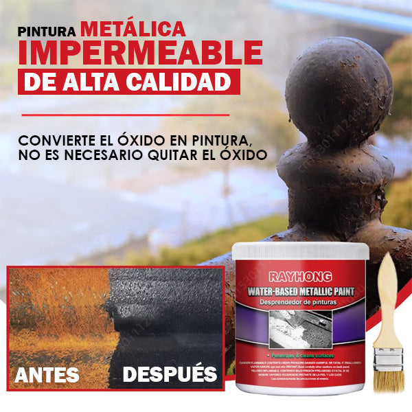 Pintura Antióxido Metálica | Elimina Óxido al Instante y Protege por Años