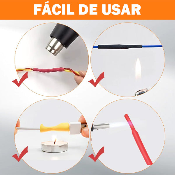 Caja con Protectores de Cable Termo Encogibles + REGALO