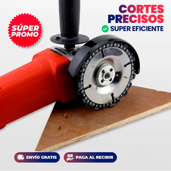 Disco de Sierra con cadena + Envío GRATIS