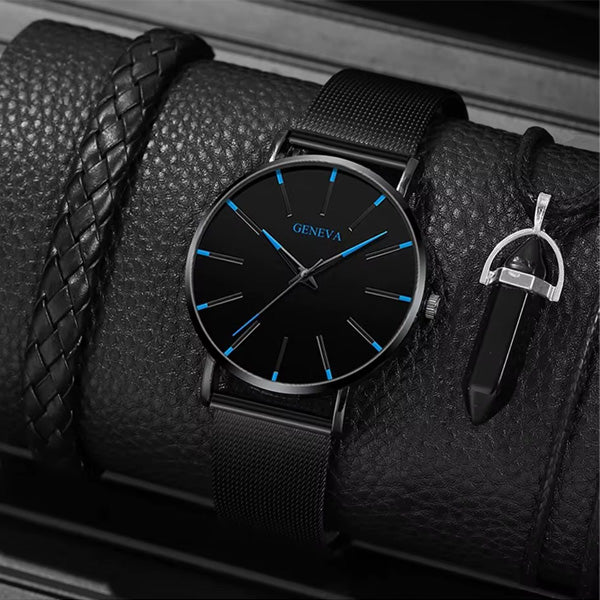 Reloj Génova Hombre Elegante | Diseño Clásico, Distinción y Estilo Formal