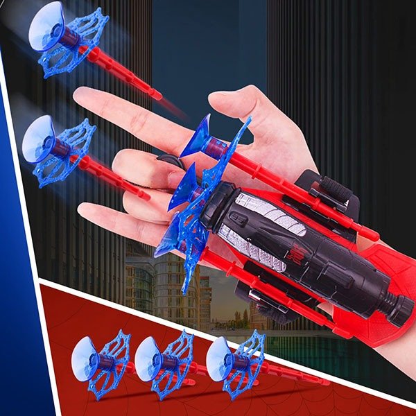 Guante Spiderman Lanza Dardos + REGALO