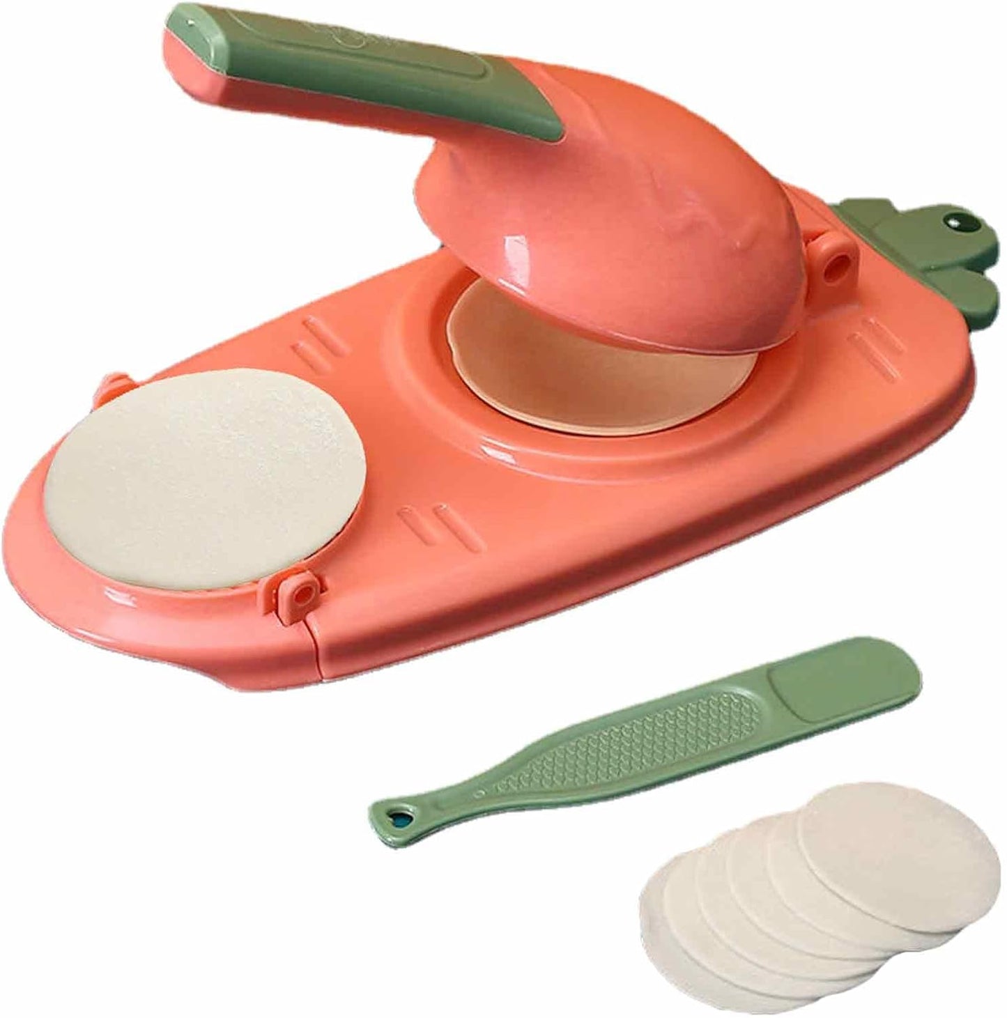 Máquina 2 en 1 para Empanadas, Raviolis y Dumplings | Sella y Cierra Perfecto en Segundos