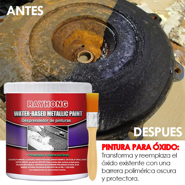 Pintura Antióxido Metálica | Elimina Óxido al Instante y Protege por Años