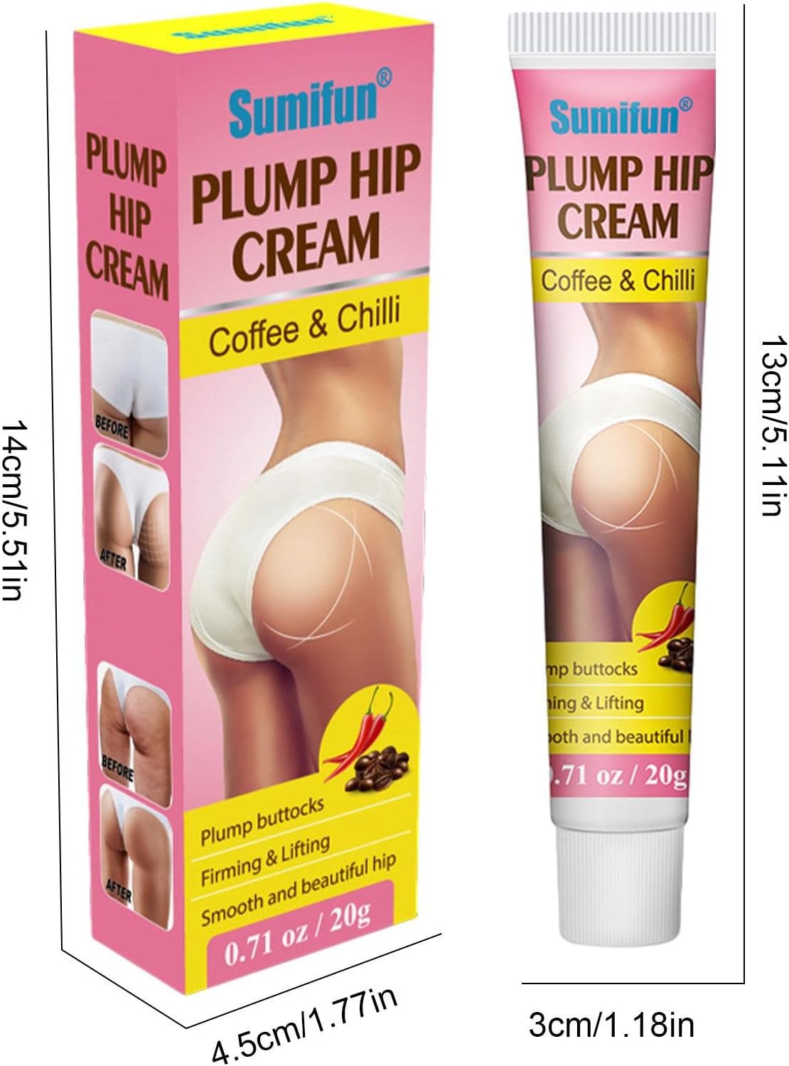 Crema LEVABE | Aumenta y Reafirma Glúteos en Semanas 🍑