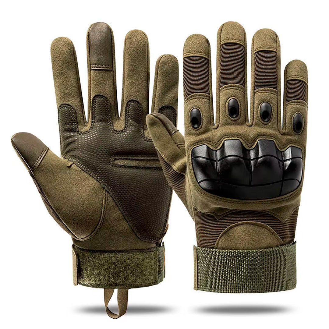 Guantes Tácticos Anticorte | Resistentes, Ajustables y con Tecnología Táctil + OBSEQUIO