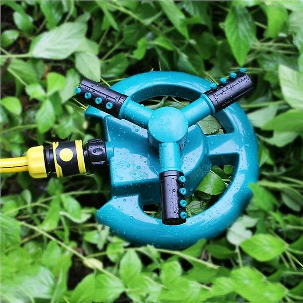 Aspersor Automático de Césped 360° – Rociador de Agua para Jardín
