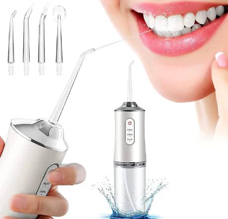 limpieza profunda con Irrigador bucal portátil + OBSEQUIO