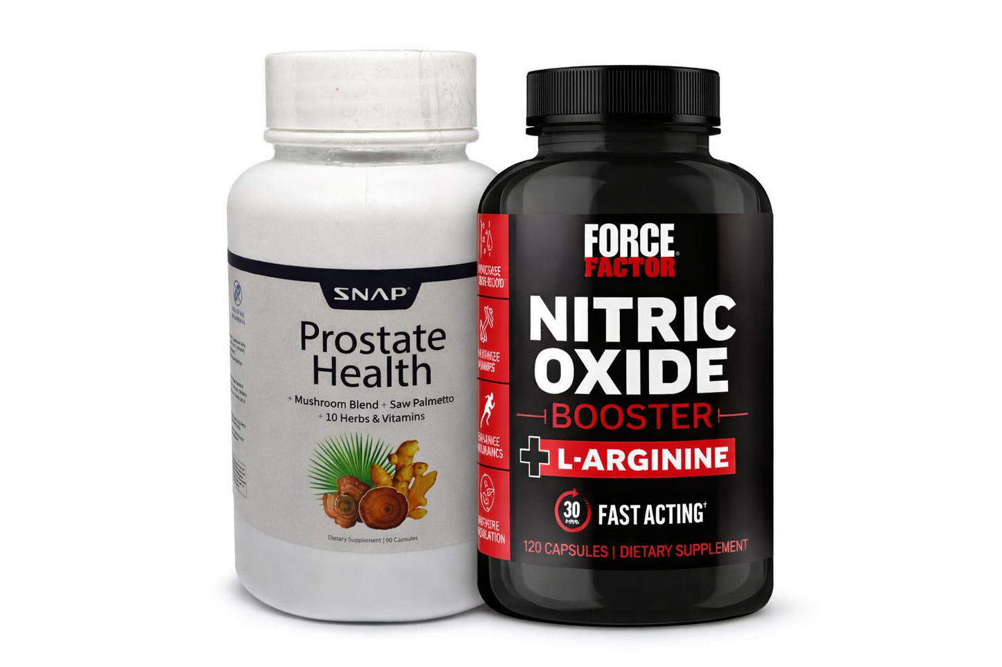 Combo Prostate Healp + Nitric Oxi – Soporte Prostático y Circulación Masculina | Dúo para el Bienestar del Hombre