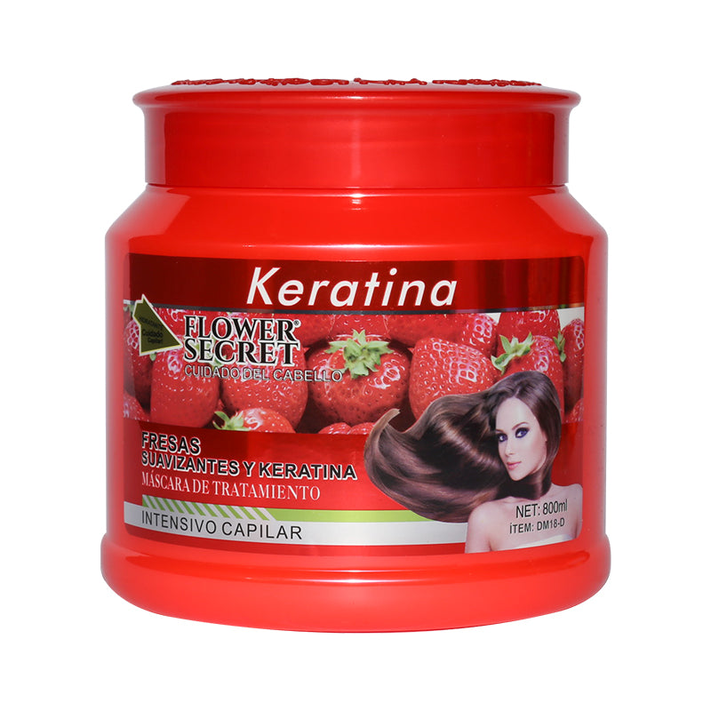 Mascarilla Capilar de Keratina y Vitaminas | Liso, Brillante y Sin Frizz al Instante OBSEQUIO