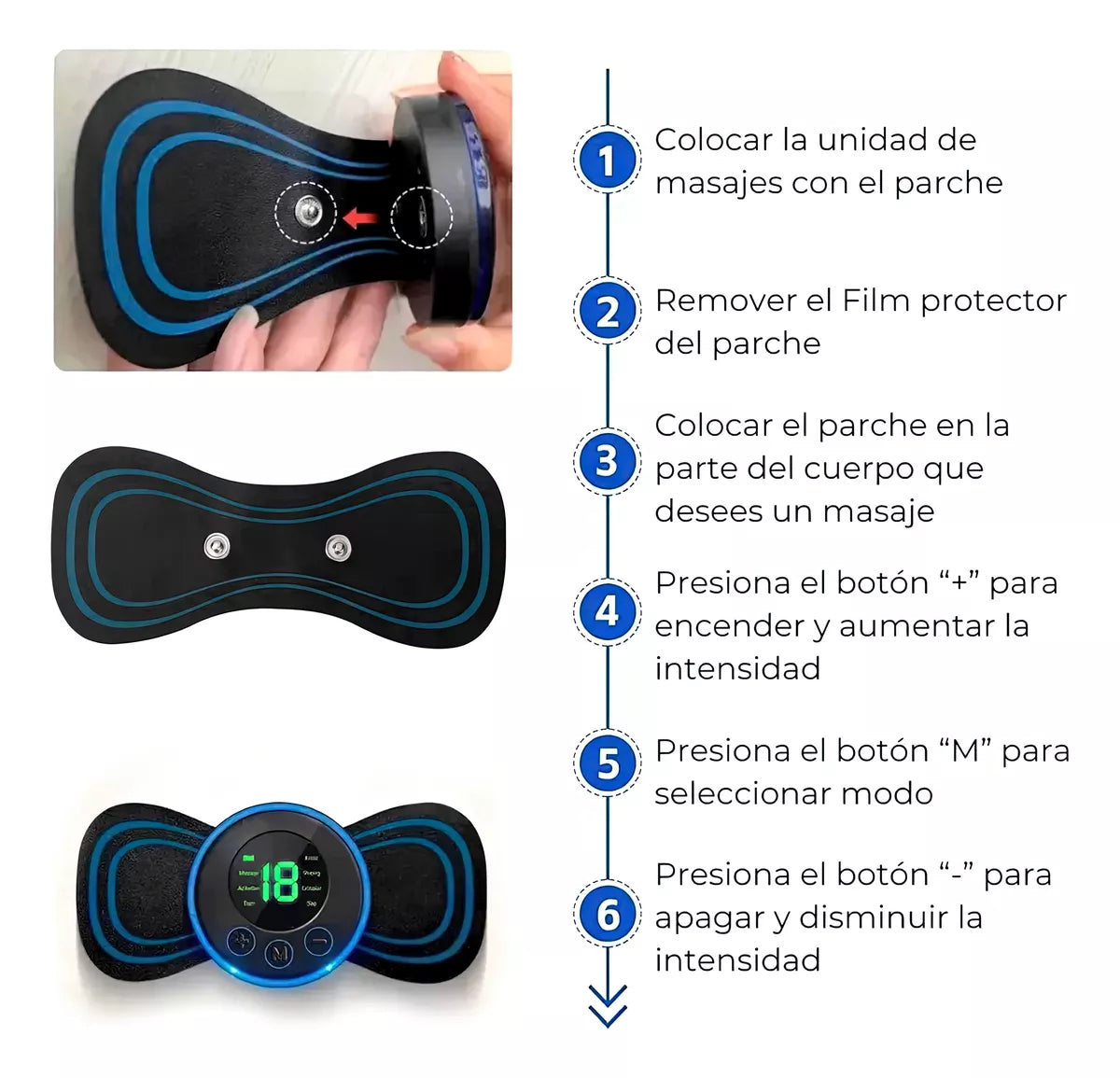 Pague 1 Lleve 2 Masajeadores Muscular + OBSEQUIO