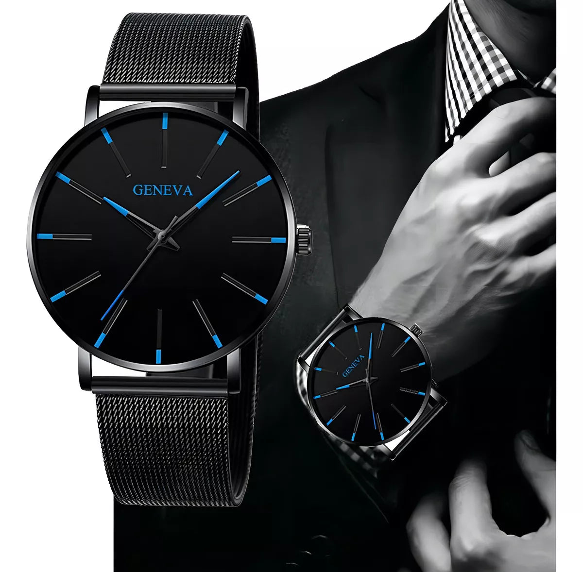 Reloj Génova Hombre Elegante | Diseño Clásico, Distinción y Estilo Formal