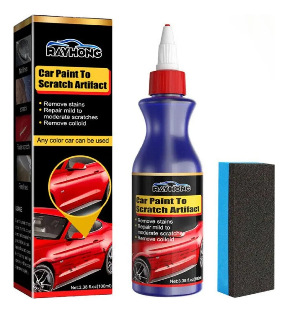 Reparador de Rayones para Autos 100ml – Elimina Arañazos y Recupera el Brillo