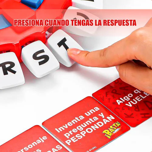 Juego ¡BASTA YA! | Diversión Familiar que Despierta la Mente