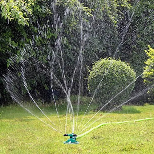Aspersor Automático de Césped 360° – Rociador de Agua para Jardín