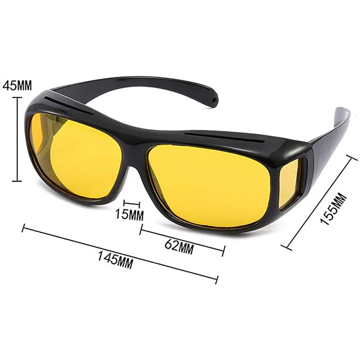 Gafas Nocturnas HD | Conducí Seguro y Sin Reflejos 🚗🌙
