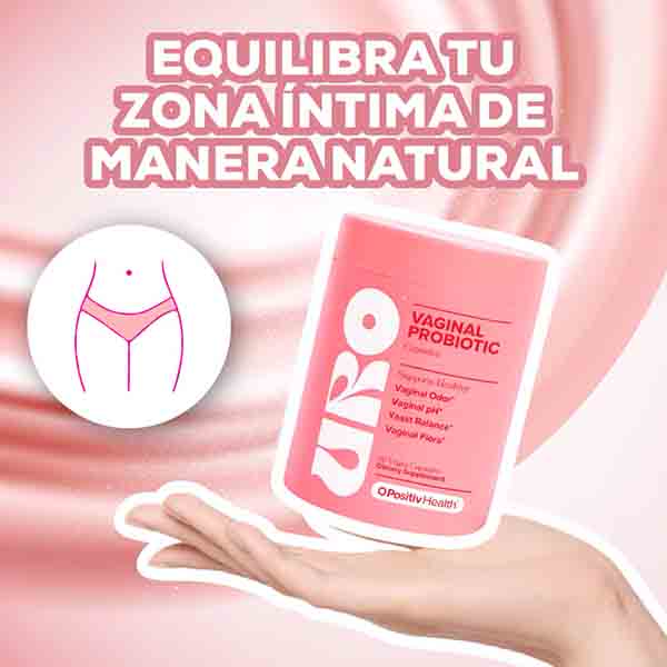URO Probióticos Vaginales | Elimina Mal Olor, Flujo y Picazón Íntima