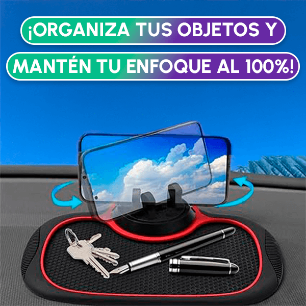 Alfombra Giratoria para Vehículo | Organización y Seguridad al Volante + REGALO
