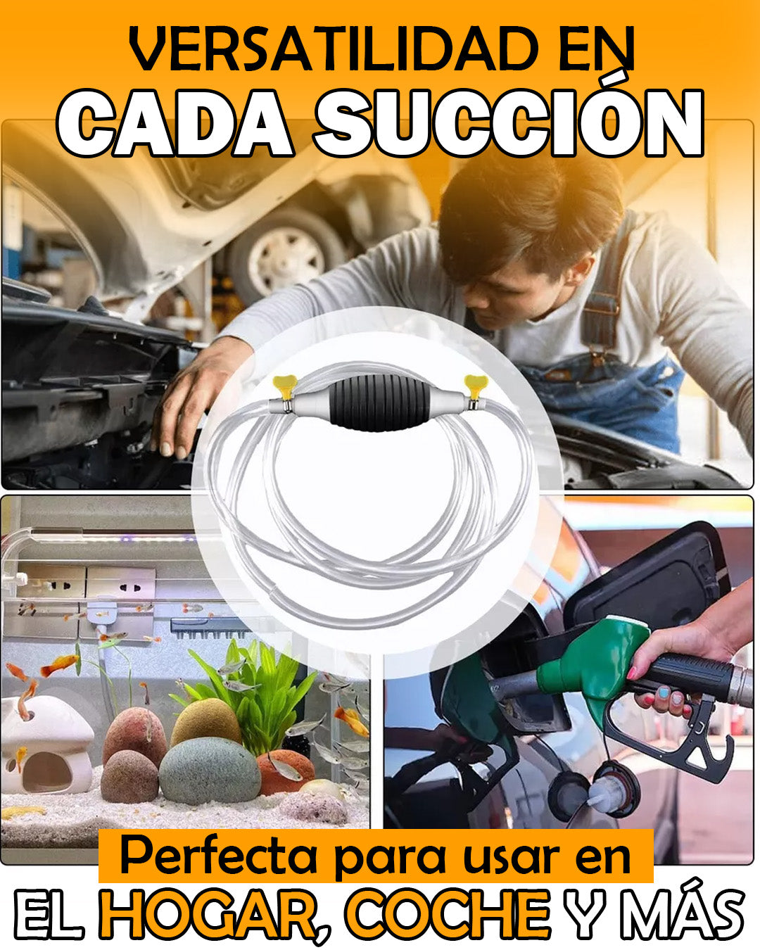 Bombas de succión multipropósito + REGALO