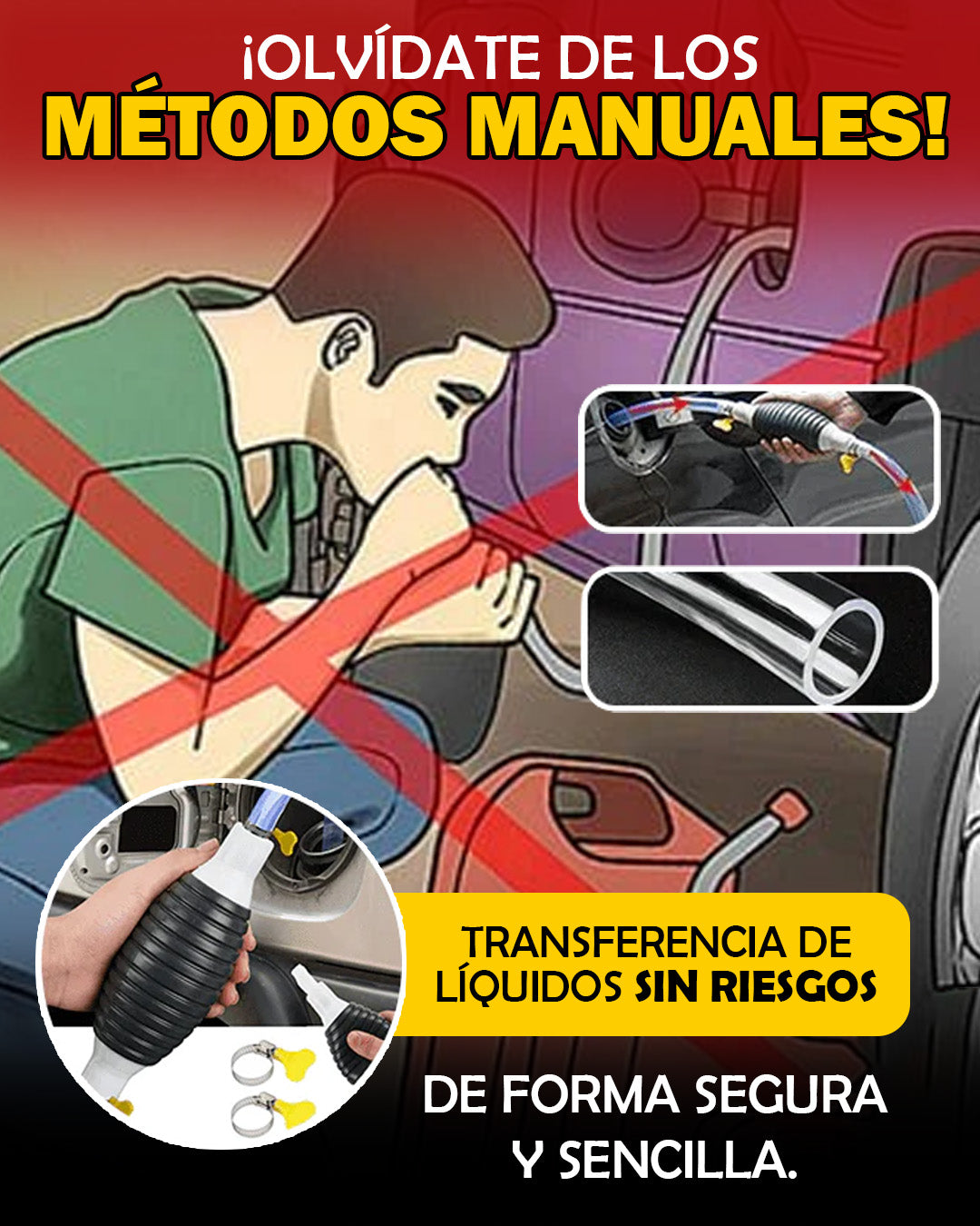Bombas de succión multipropósito + REGALO