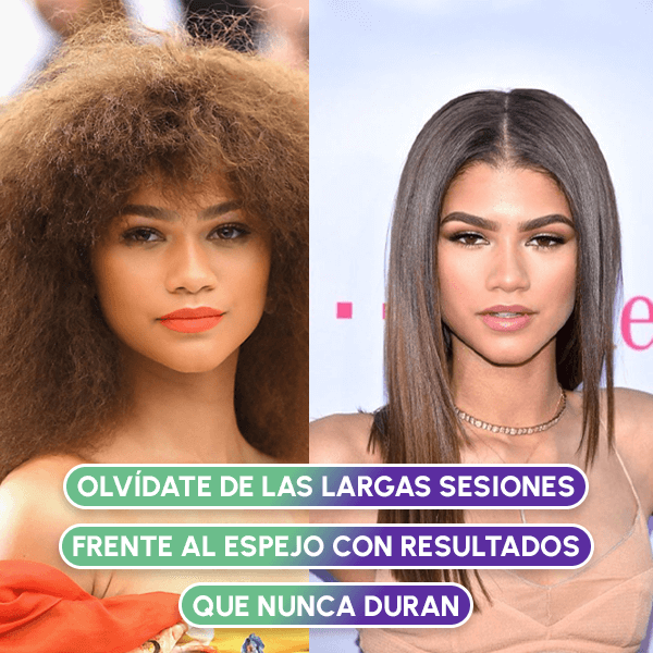 Cepillo Alisador Premium | Cabello Liso y Sin Frizz en 5 Minutos ✨🔥