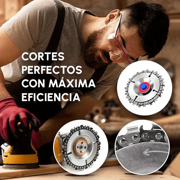 Disco de Sierra con cadena + Envío GRATIS