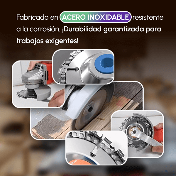 Disco de Sierra con cadena + Envío GRATIS