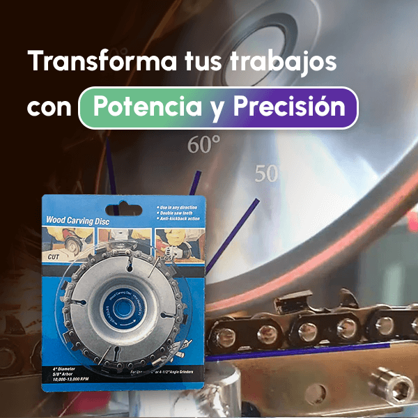 Disco de Sierra con cadena + Envío GRATIS