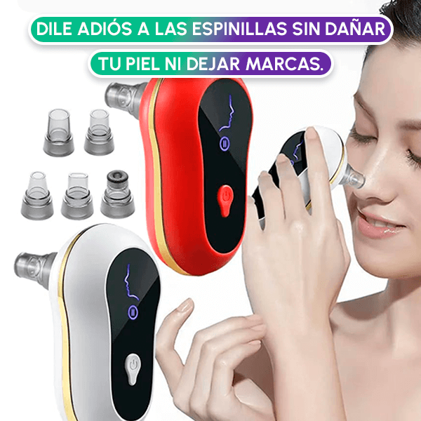 Extractor de Espinillas Eléctrico Profesional | Limpieza Facial Profunda en Casa + OBSEQUIO