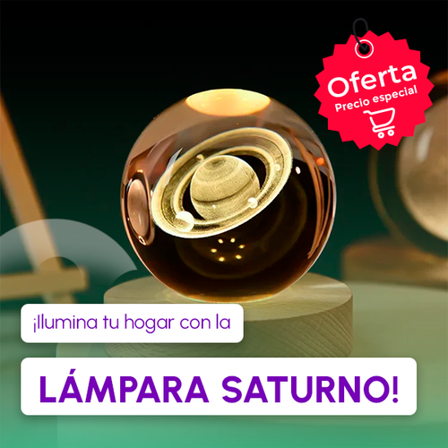 2X1 Lámpara Saturno + ENVIO GRATIS