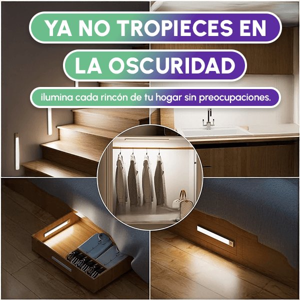 LUCES LED con SENSOR DE MOVIMIENTO Pague 1 Lleve 2+ OBSEQUIO