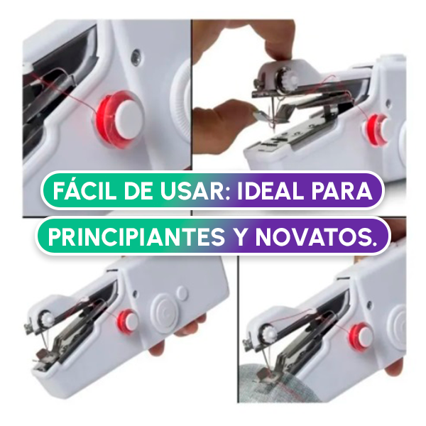 Máquina de Coser Portátil | Solución Rápida y Compacta para Reparaciones en Casa