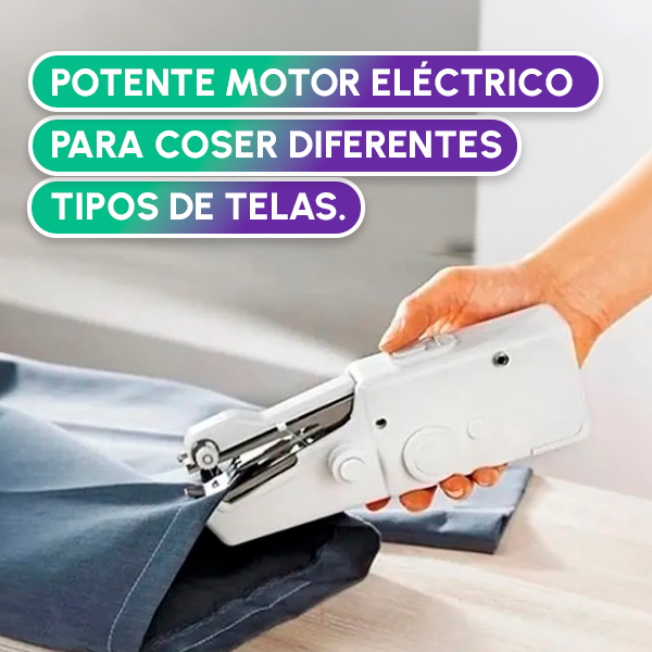 Máquina de Coser Portátil | Solución Rápida y Compacta para Reparaciones en Casa