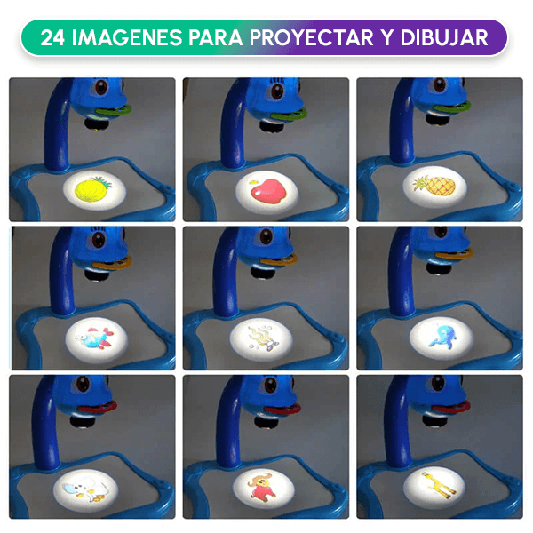Mesa de Dibujo con Proyector 🎨 | Tu Hijo Aprende y Se Divierte Sin Pantallas + Oferta HOY