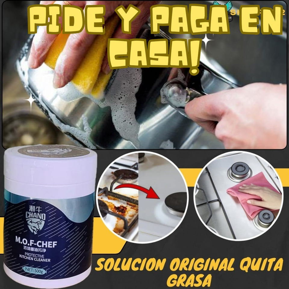 POLVO DE LIMPIEZA 🔬💧 MULTIFUNCIONAL PARA COCINA + Envío GRATIS