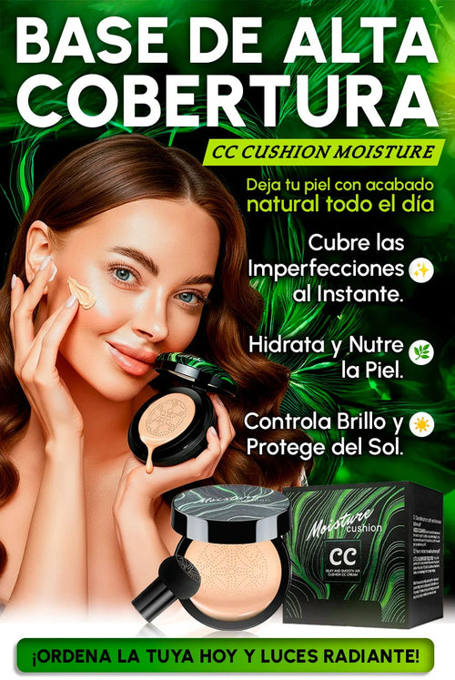Base de Alta Cobertura EELHOE Moisture Cushion | Piel Perfecta e Hidratada Todo el Día