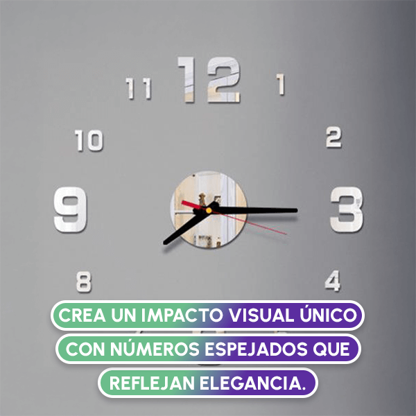 Reloj de pared + OBSEQUIO