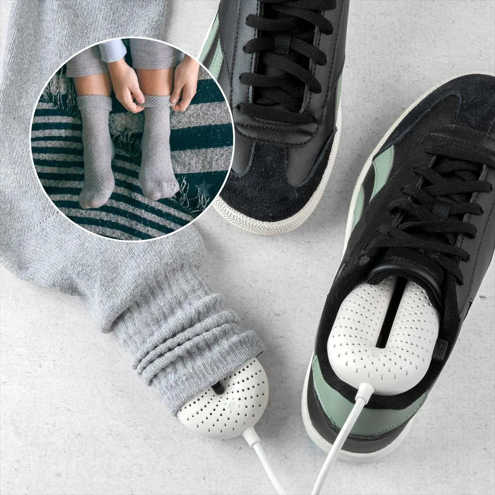 Secador Inteligente 360° para Zapatos | Adiós al Mal Olor y Hongos 👟🔥