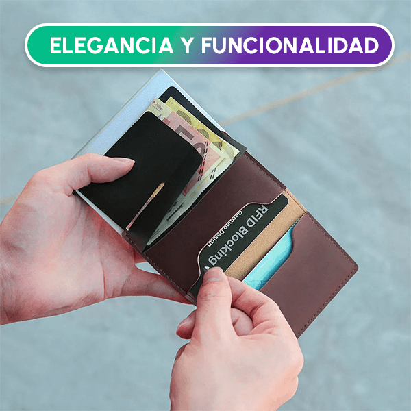 Tarjetero Antirrobo + OBSEQUIO