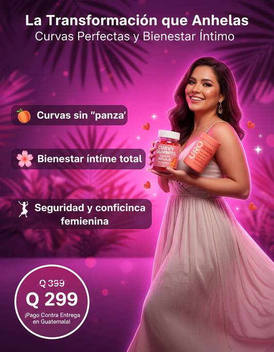 Dúo Curvy Gummies + URO | Define tus curvas y equilibra tu salud íntima