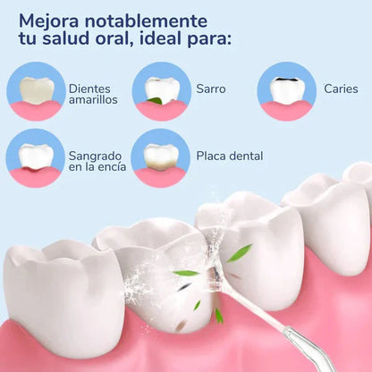 limpieza profunda con Irrigador bucal portátil + OBSEQUIO