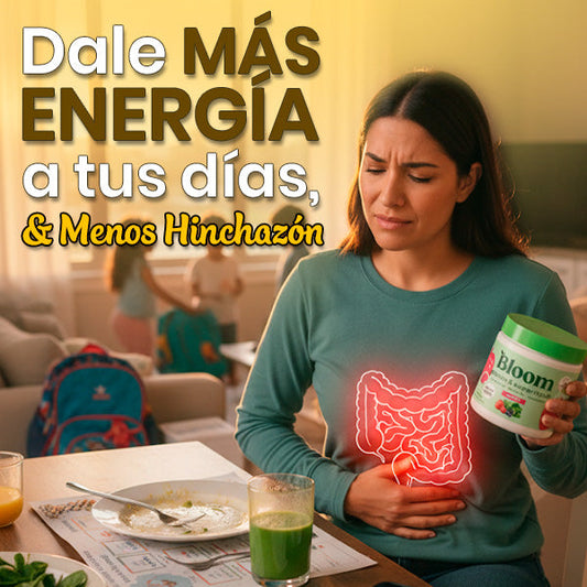 Bloom Greens Berry | Energía y Digestión Natural para Mamás 💚