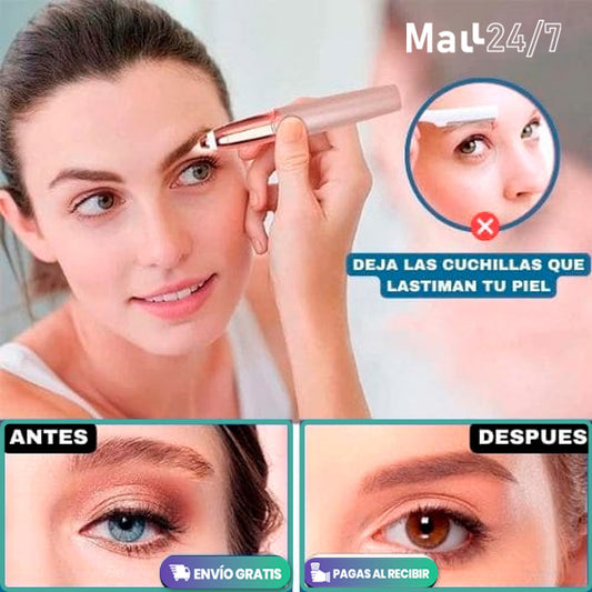 Depilador de Cejas Eléctrico | Adiós Pinzas Dolorosas ⚡
