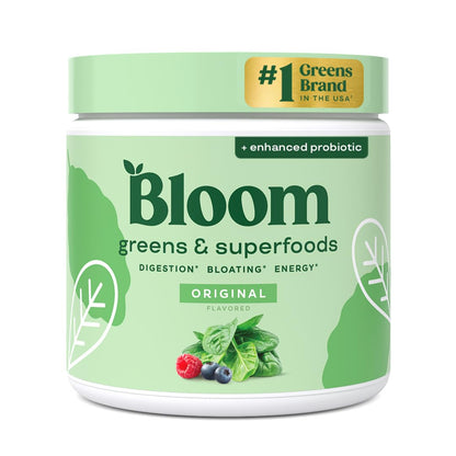 Bloom Greens Berry | Energía y Digestión Natural para Mamás 💚
