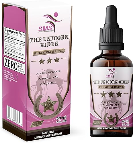 The Unicorn Rider Gotas para Mujeres – Aumenta Libido, Sensibilidad y Deseo Femenino Natural