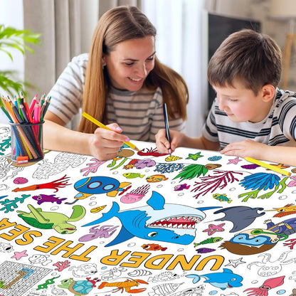Rollo de Dibujo para Niños | Papel para Pintar, Colorear y Crear Sin Límites + REGALO
