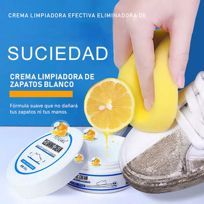 Limpiador de calzado en crema + Envío GRATIS