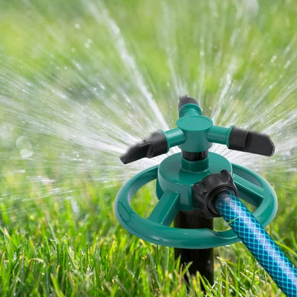 Aspersor Automático de Césped 360° – Rociador de Agua para Jardín